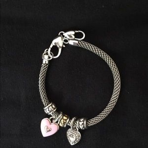 Brighton Beverly Glam bracelet + charms