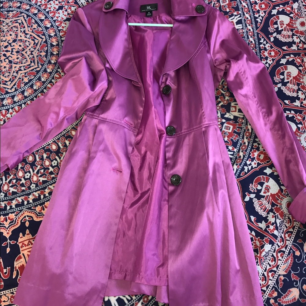 Purple Trench Coat