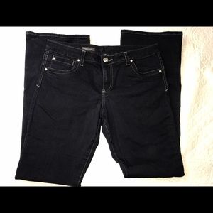 Kut from the Kloth Farrah Jeans w/crystal accents