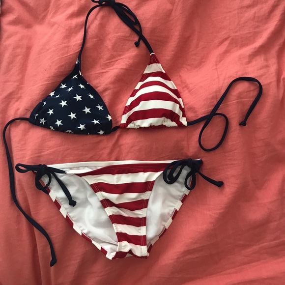 Old Navy Other - American Flag Bikini