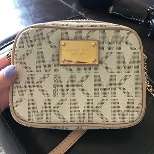Authentic Michael Kors cross body purse