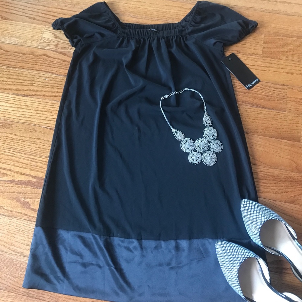 LBD!! NWT!! Two tone black💙