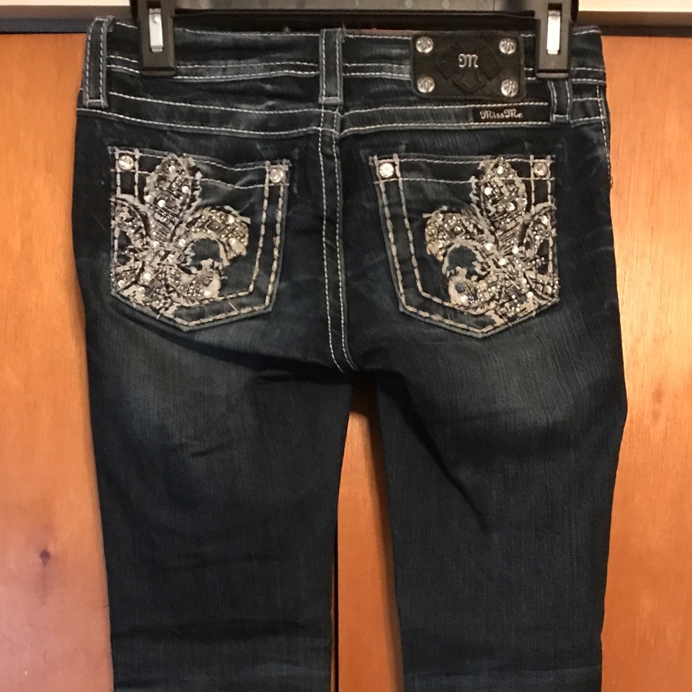 EUC Miss Me Girls Boot cut jeans