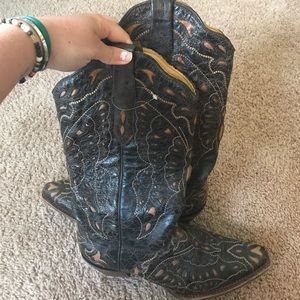 Authentic cowboy boots
