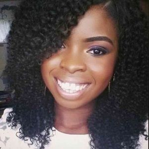 Kinky Curly Clip In Extensions 100% Human Hair x2