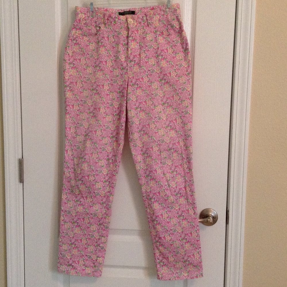Lauren Ralph Lauren Women's Linen Pants
