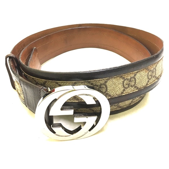 Gucci Other - Gucci GG Supreme belt with G buckle men's