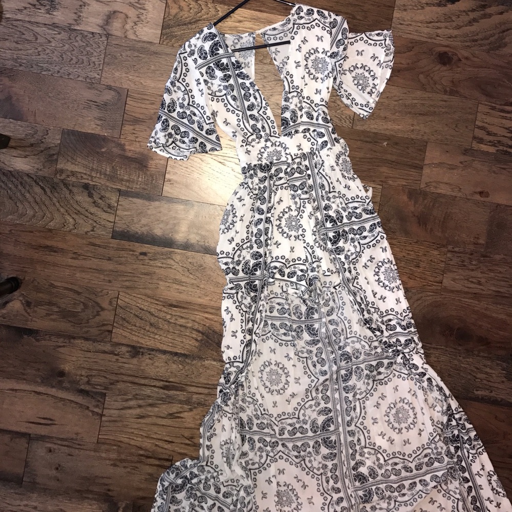 Gorgeous Maxi/Romper worn once