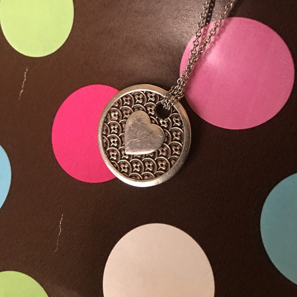 Genuine Silver Heart Love Pendant