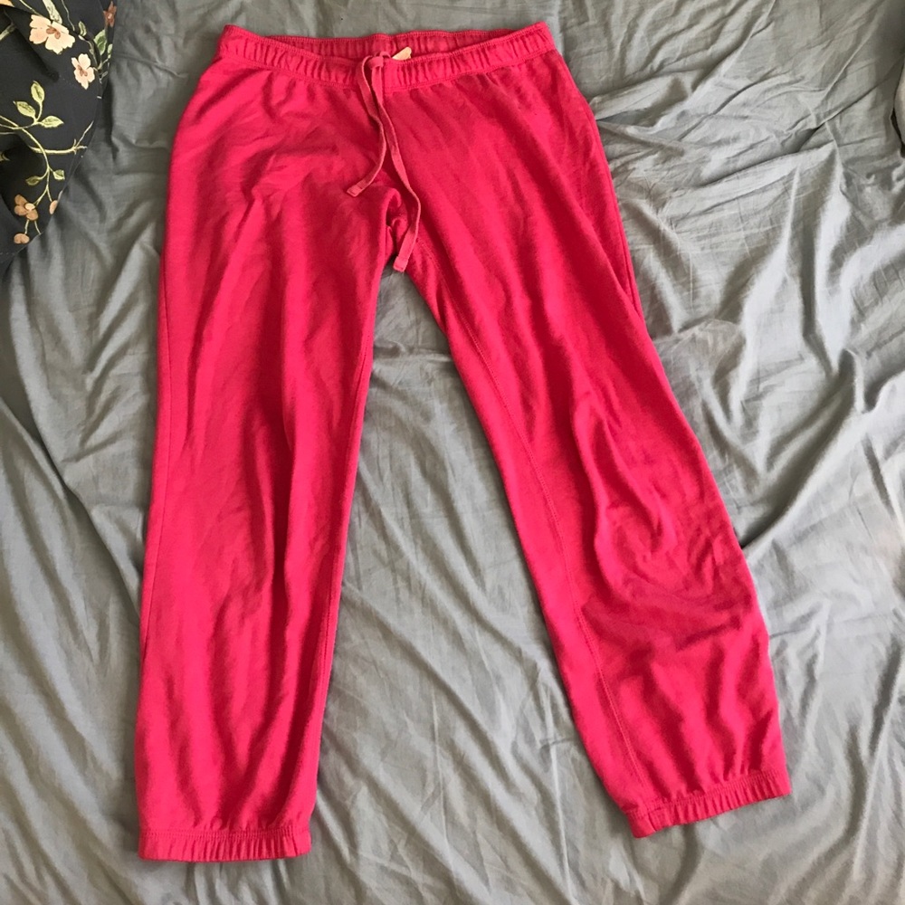 Pink sweats!
