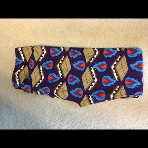 Lula Roe TC S'mores Leggings