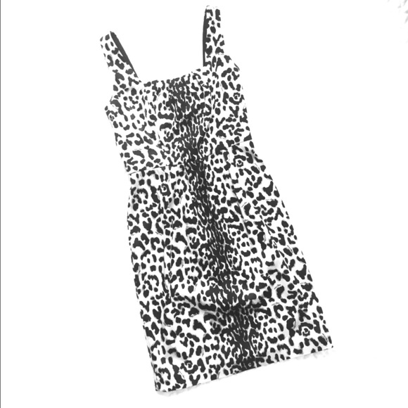 White House | Black Market Cheetah Dress - Picture 1 of 4