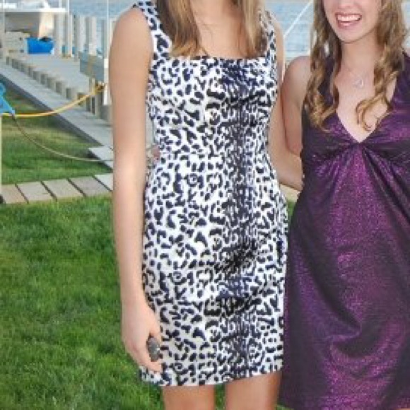 White House | Black Market Cheetah Dress - Picture 4 of 4