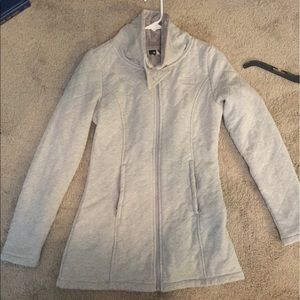 Gray North Face Jacket