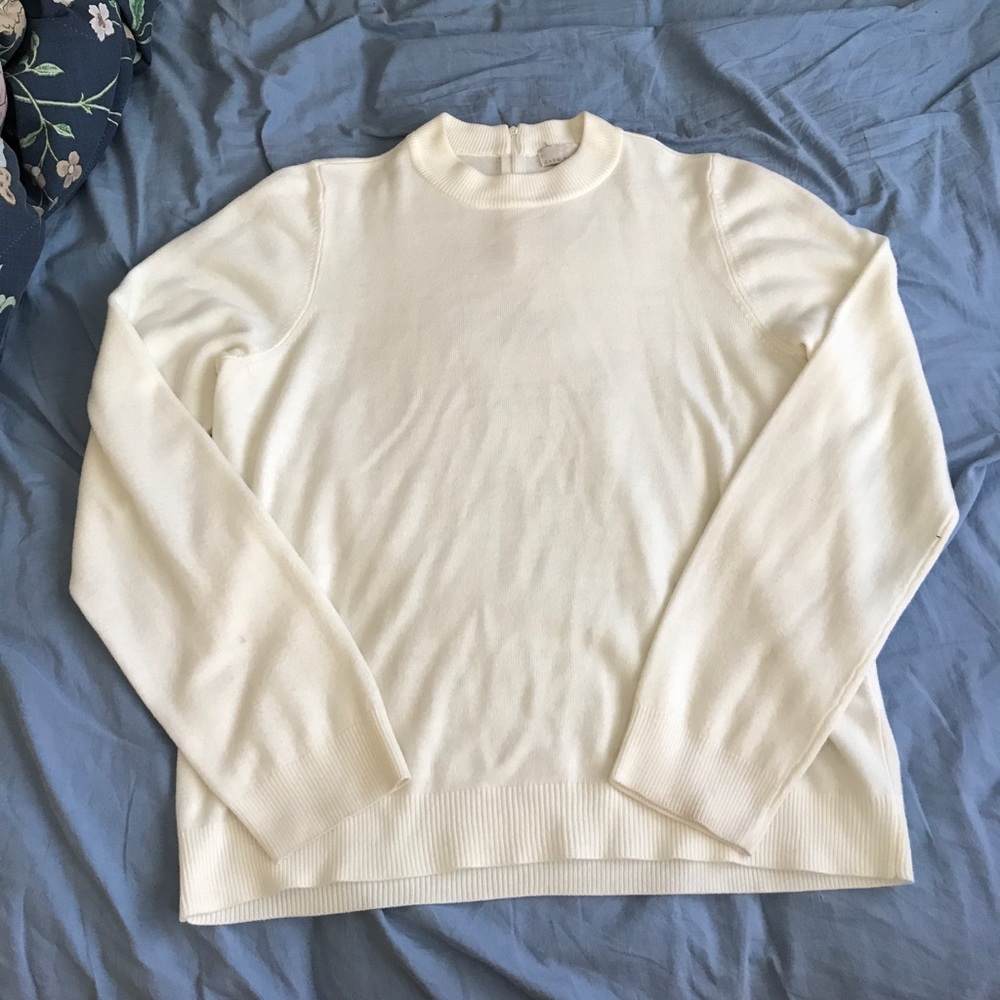 Cream sweater!