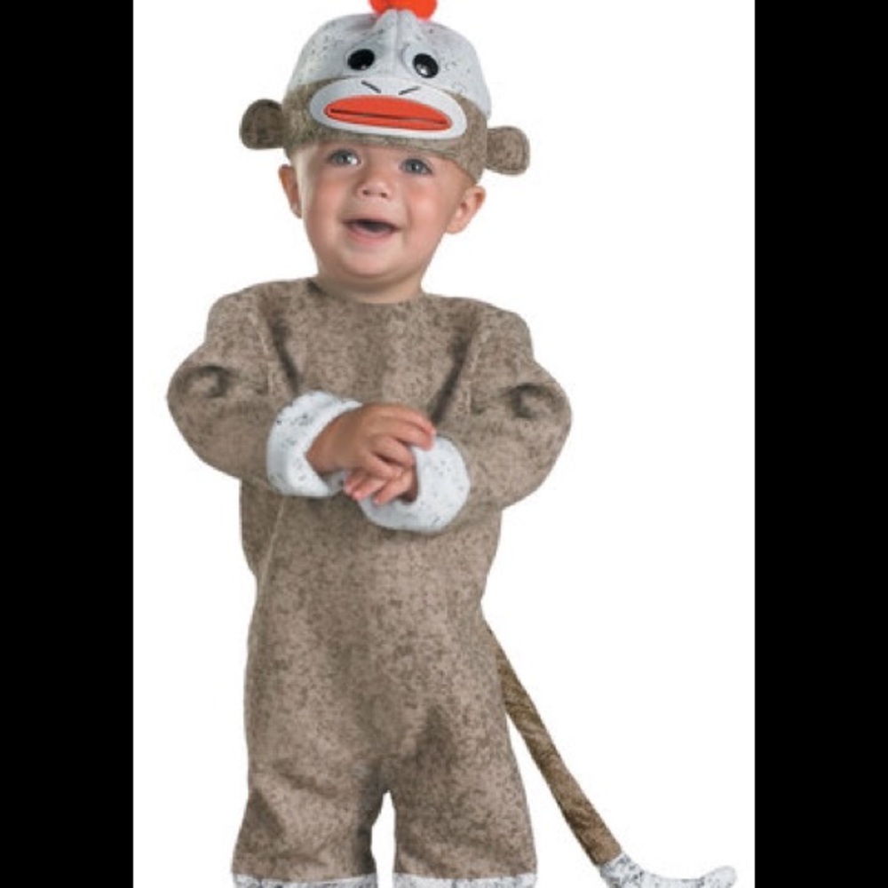 Sock Monkey Costume