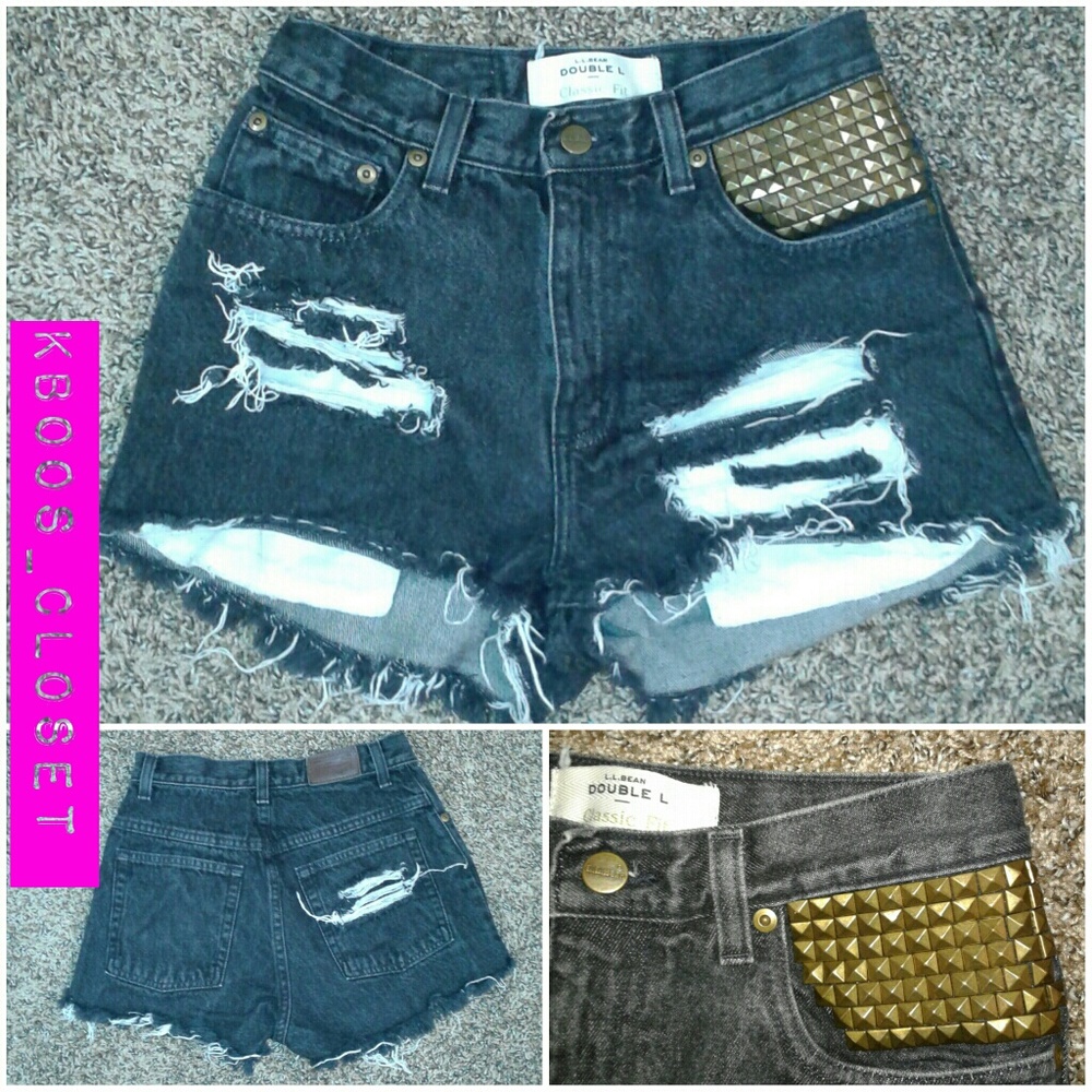 High waisted L.L. Bean shorts!