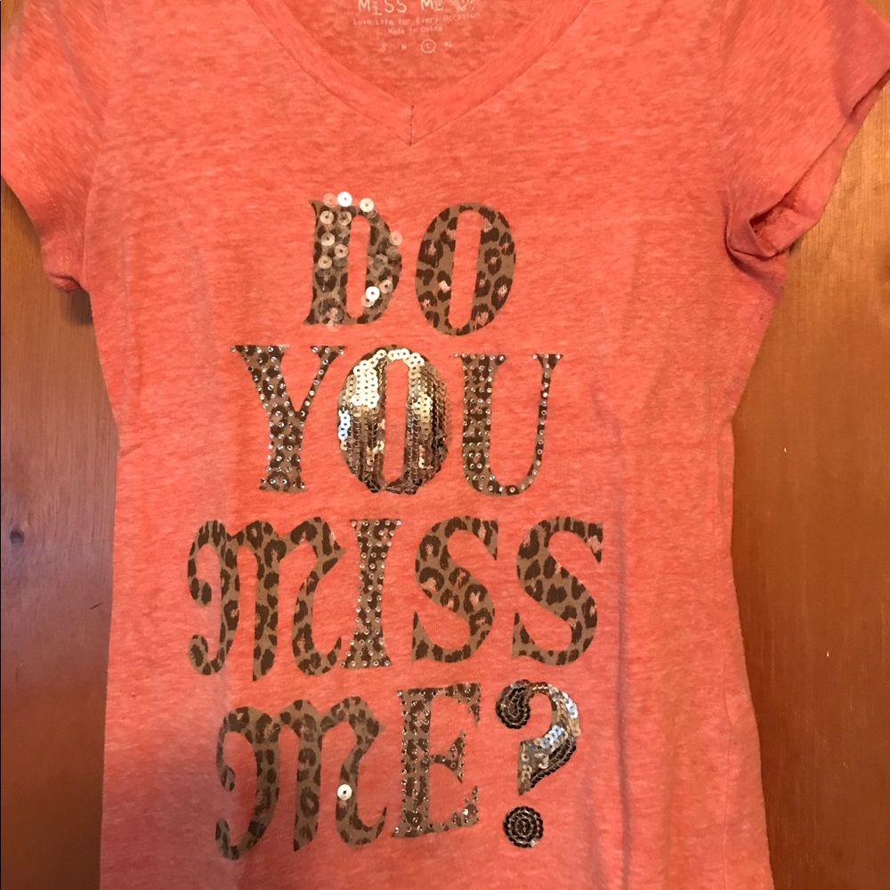 EUC Miss Me shirt
