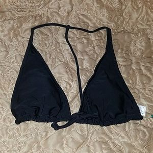 Vans Azul Onyx Bikini Top, size Medium, SAMPLE