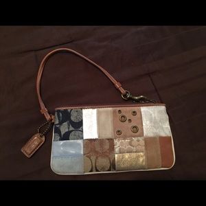 Authentic COACH wristlet