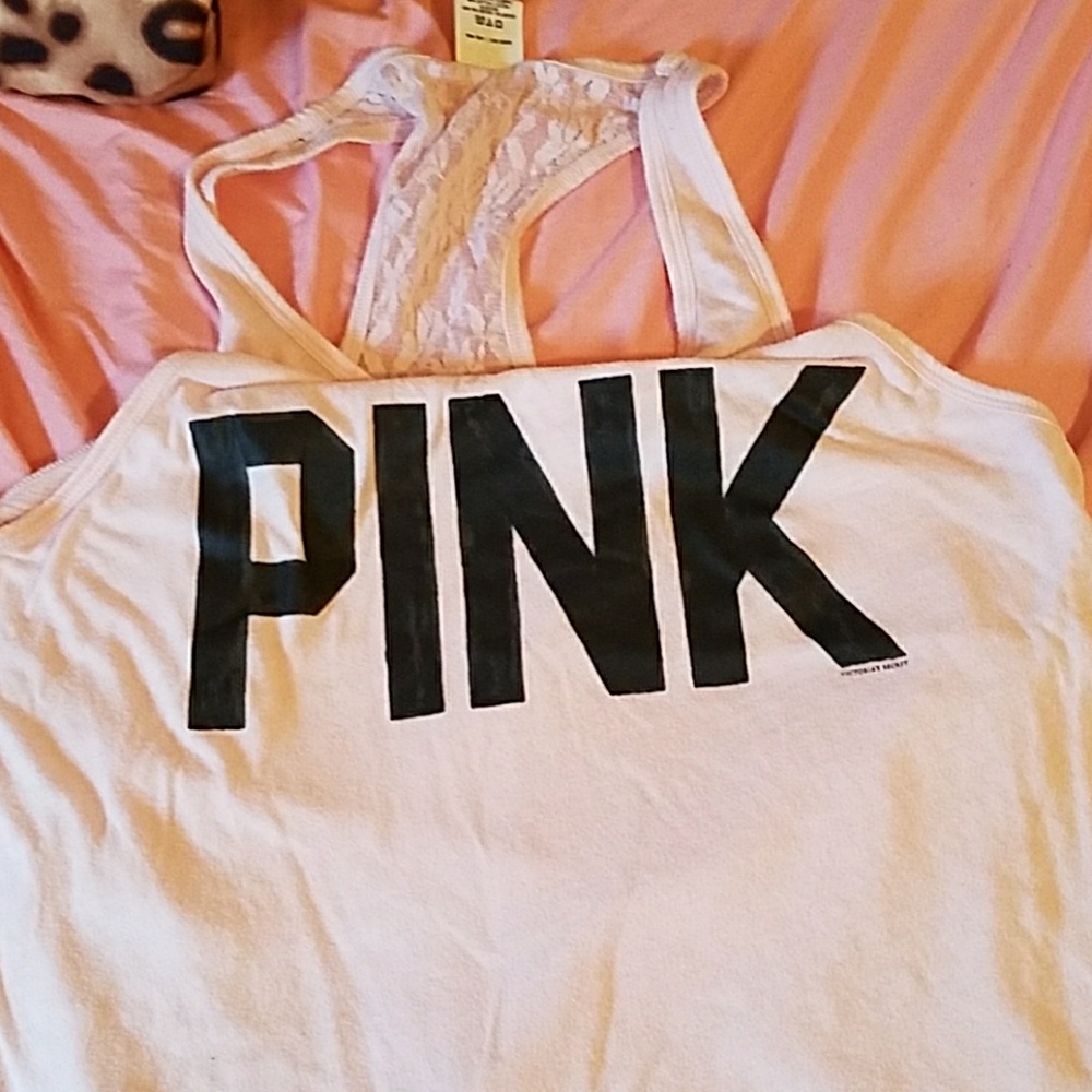 Victoria's secret pink tank