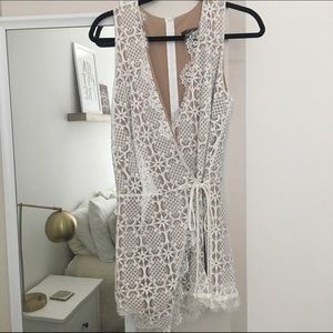 4SI3NNA lace romper