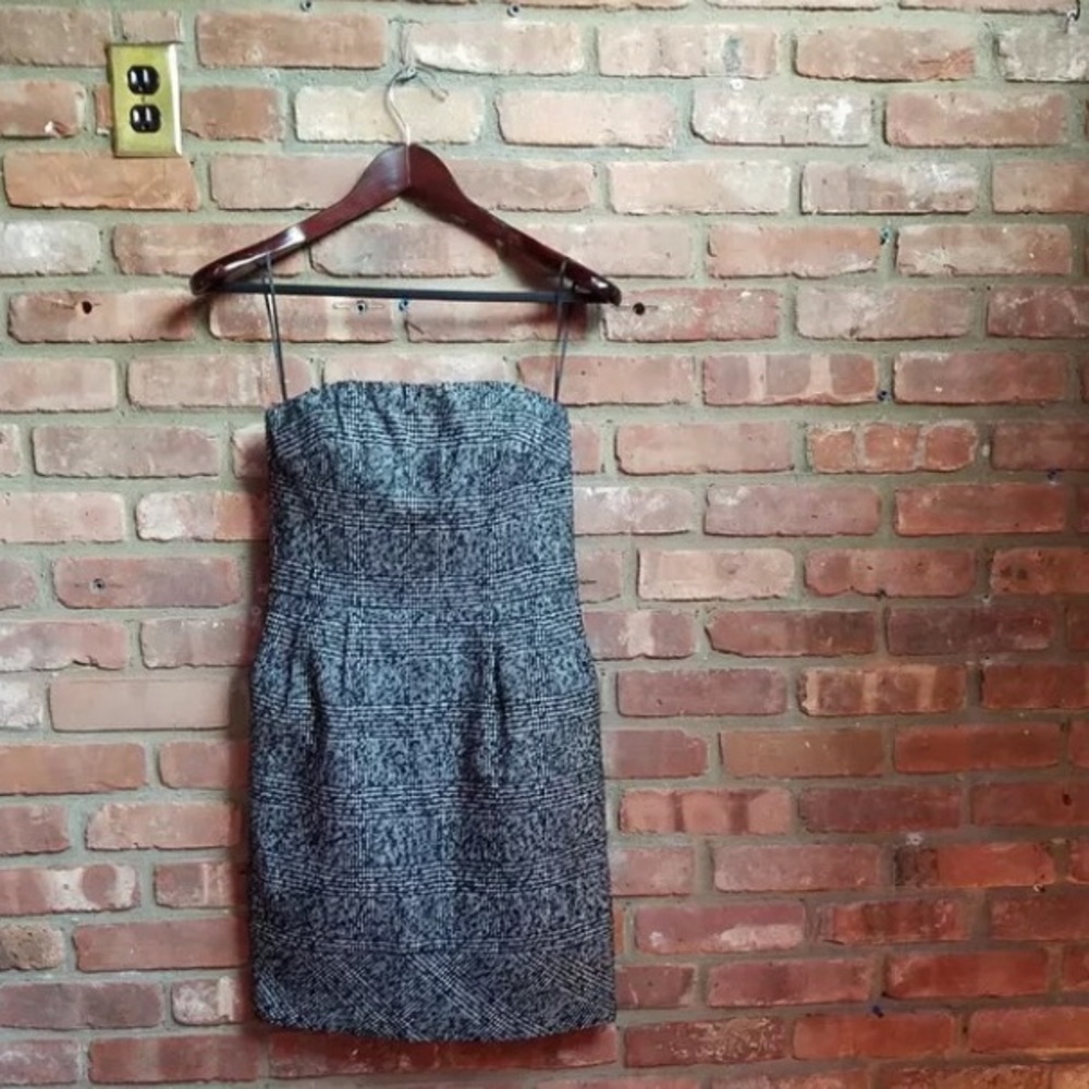 Express Black and White Dress