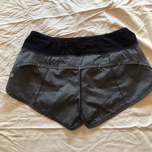 Lululemon speed shorts size 4