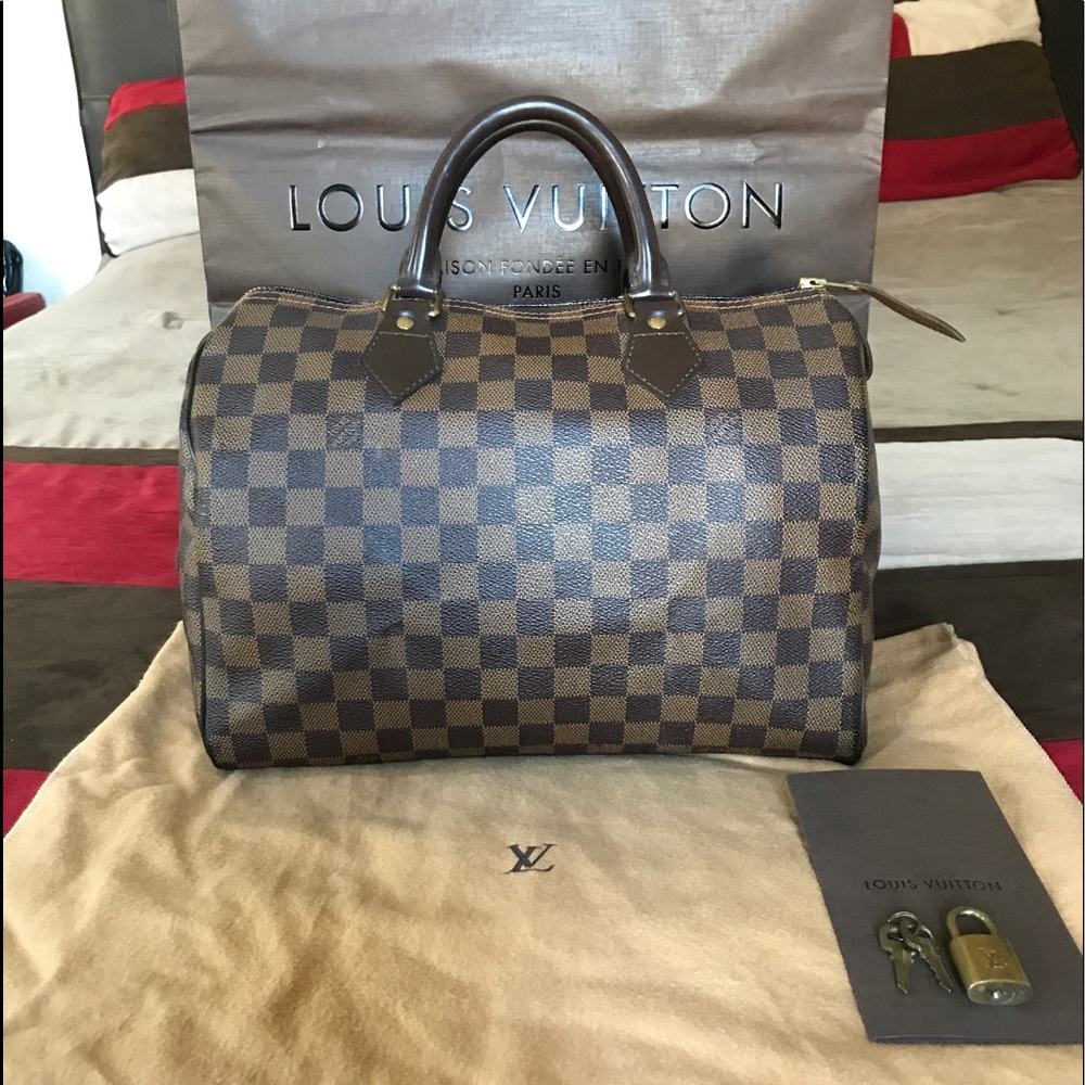 🚫sold 🚫Authentic Louis Vuitton Damier Speedy30