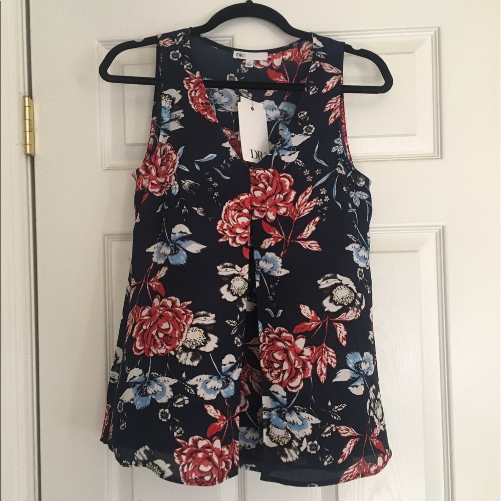 DR2 Floral Tank Top