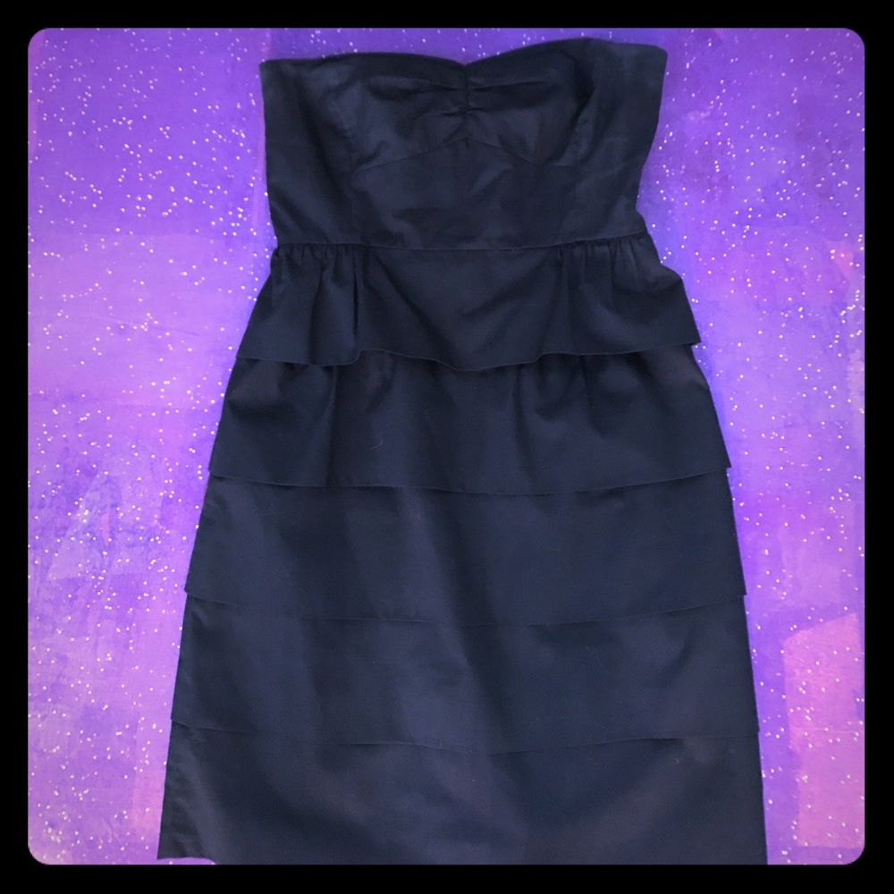 🌹Sexy little BLack strapless dress size 0🌹
