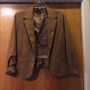 Forever 21 Camel Blazer size Medium