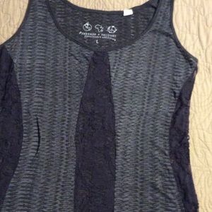 Ladies Threads 4 Thought Lacy Top