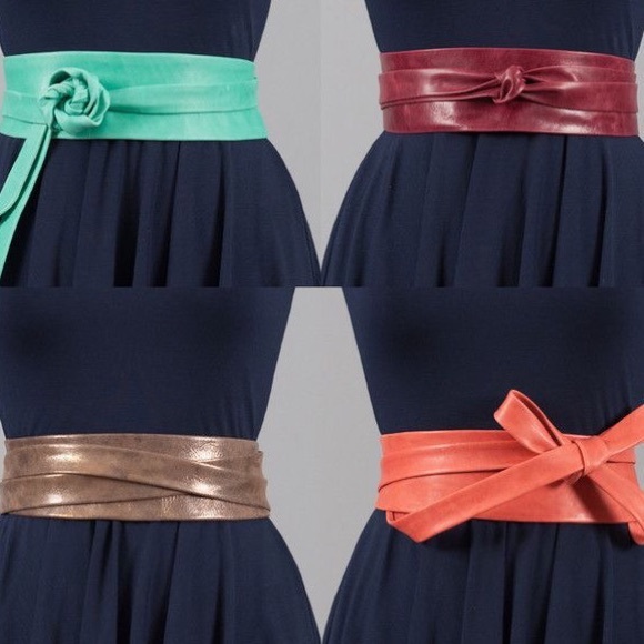 •SOLD OUT•NWT•BLACK OBI BELT• - Picture 2 of 2