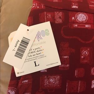 Lularoe LLR Azure Vintage Camera Print size L