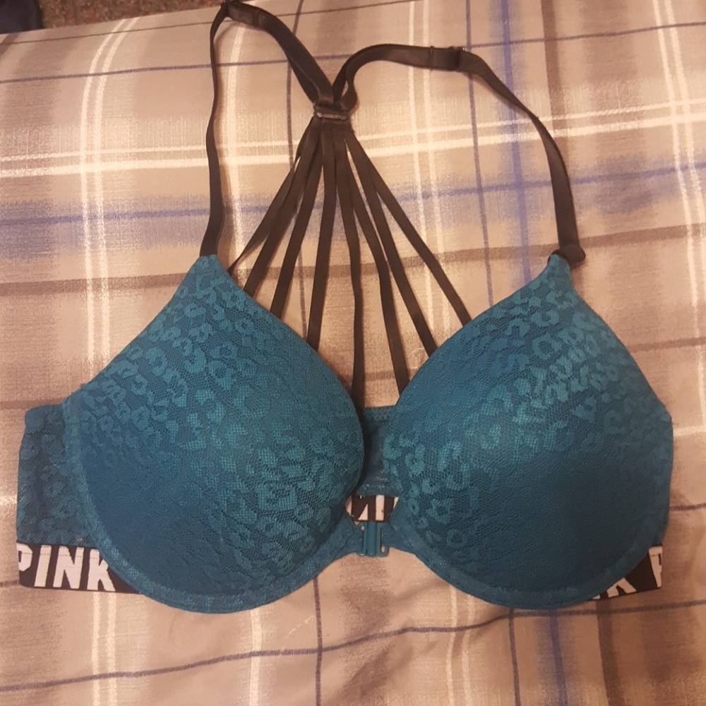 Cheetah lace bra