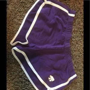 Comfy purple shorts!