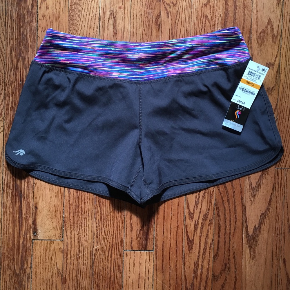 Ideology Performance Shorts NWT