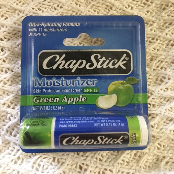 67 off Other Chapstick Green Apple and Nivea Shimmer Lip Balm from
