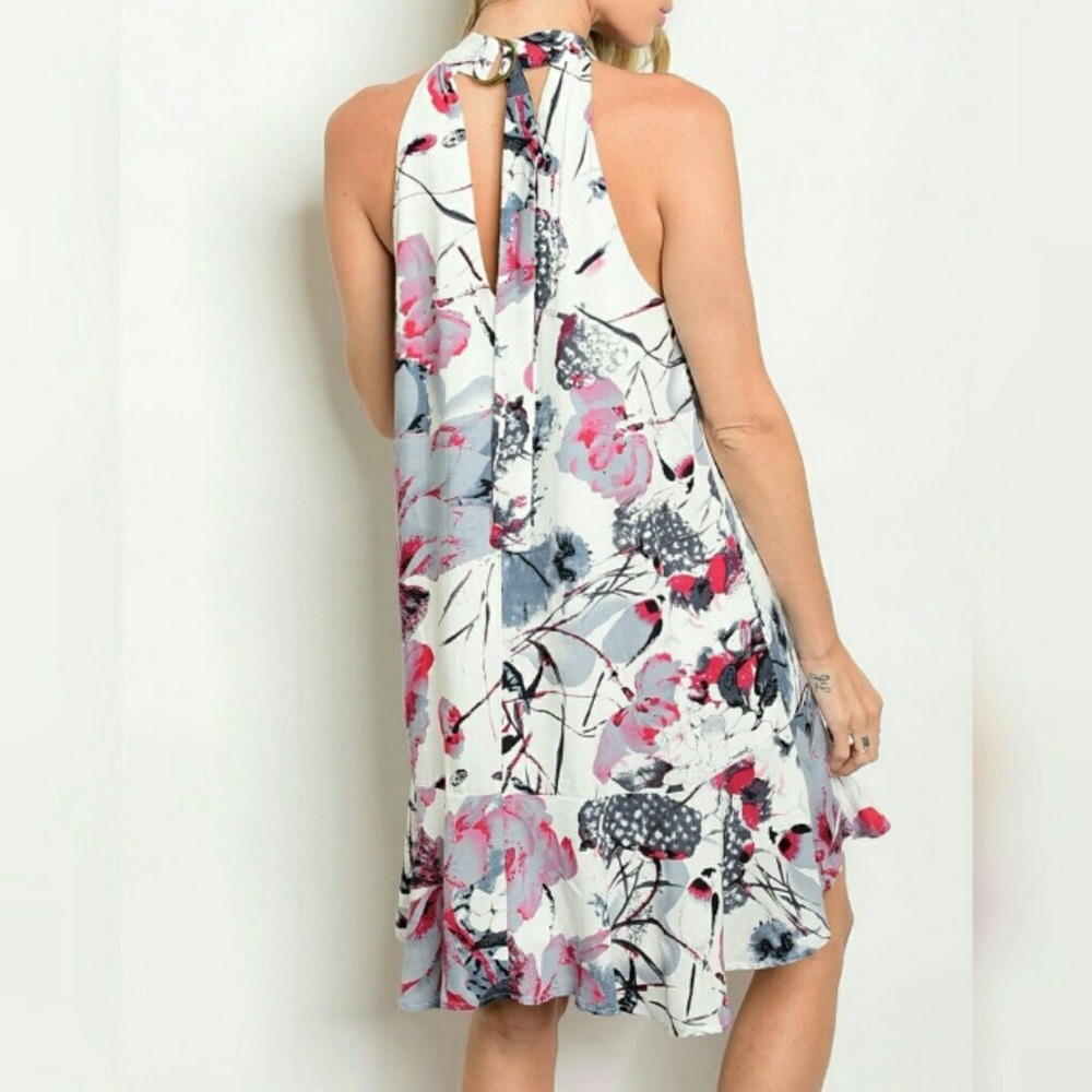 🎉LAST ONE!!! 💝choker style fully lined dress! - Picture 3 of 8