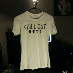 chill out alien shirt