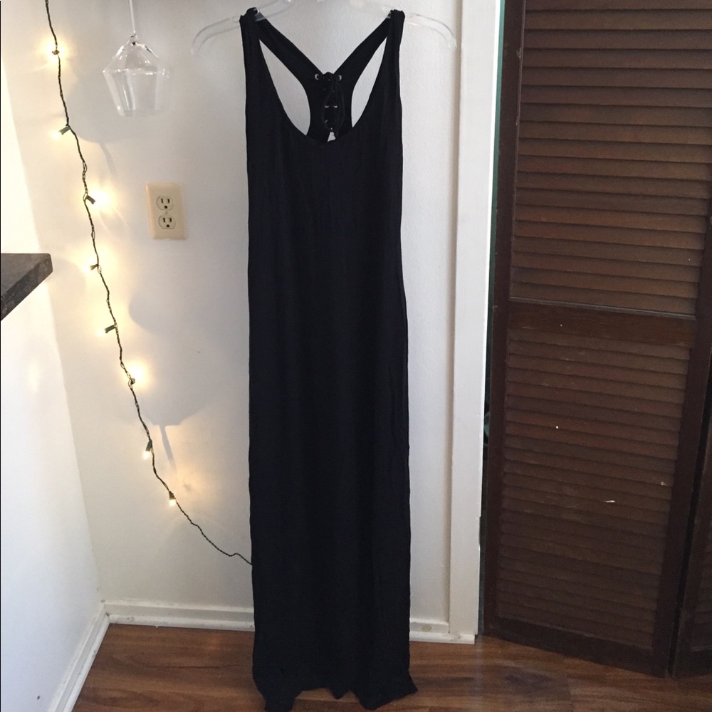 Tart maxi black dress