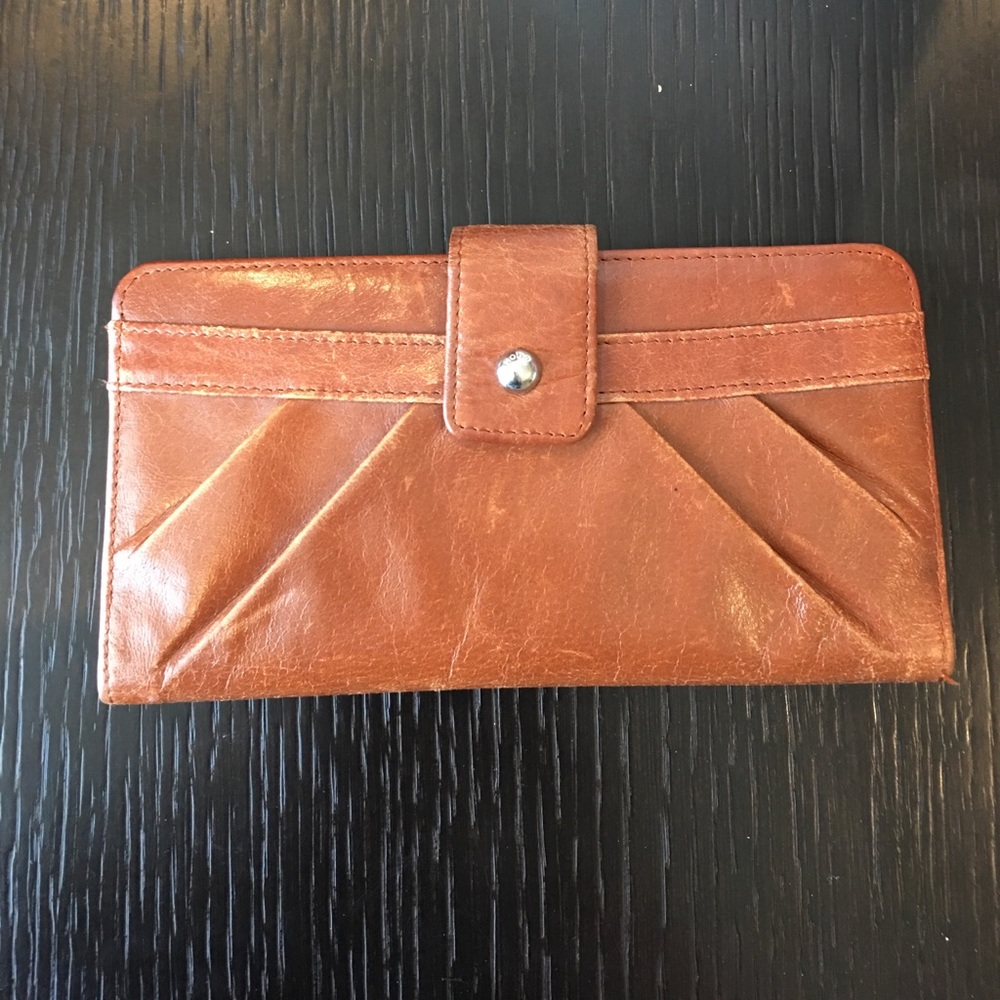 Hobo The Original Wallet-Distressed Leather Wallet