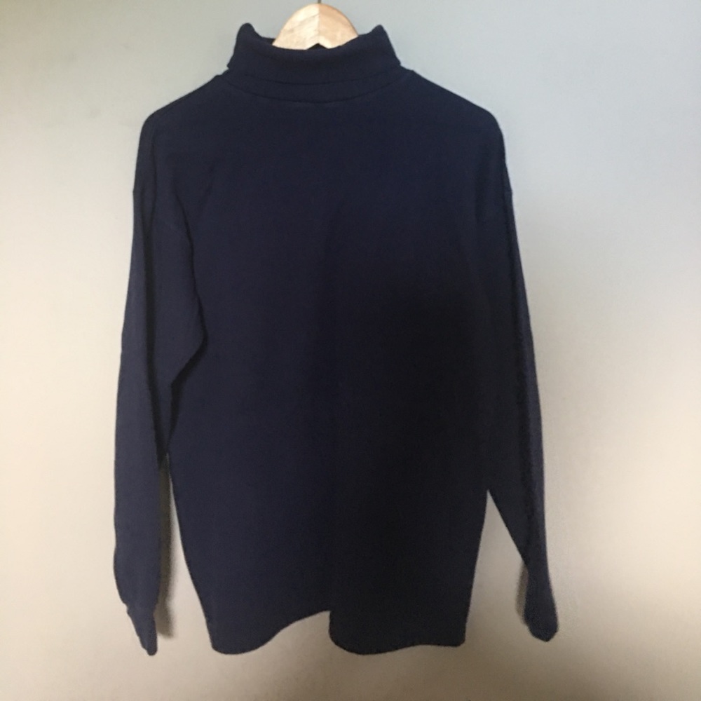 Navy Turtleneck