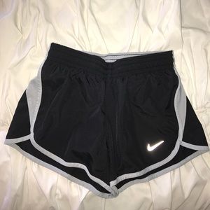 Black and Grey Nike Shorts