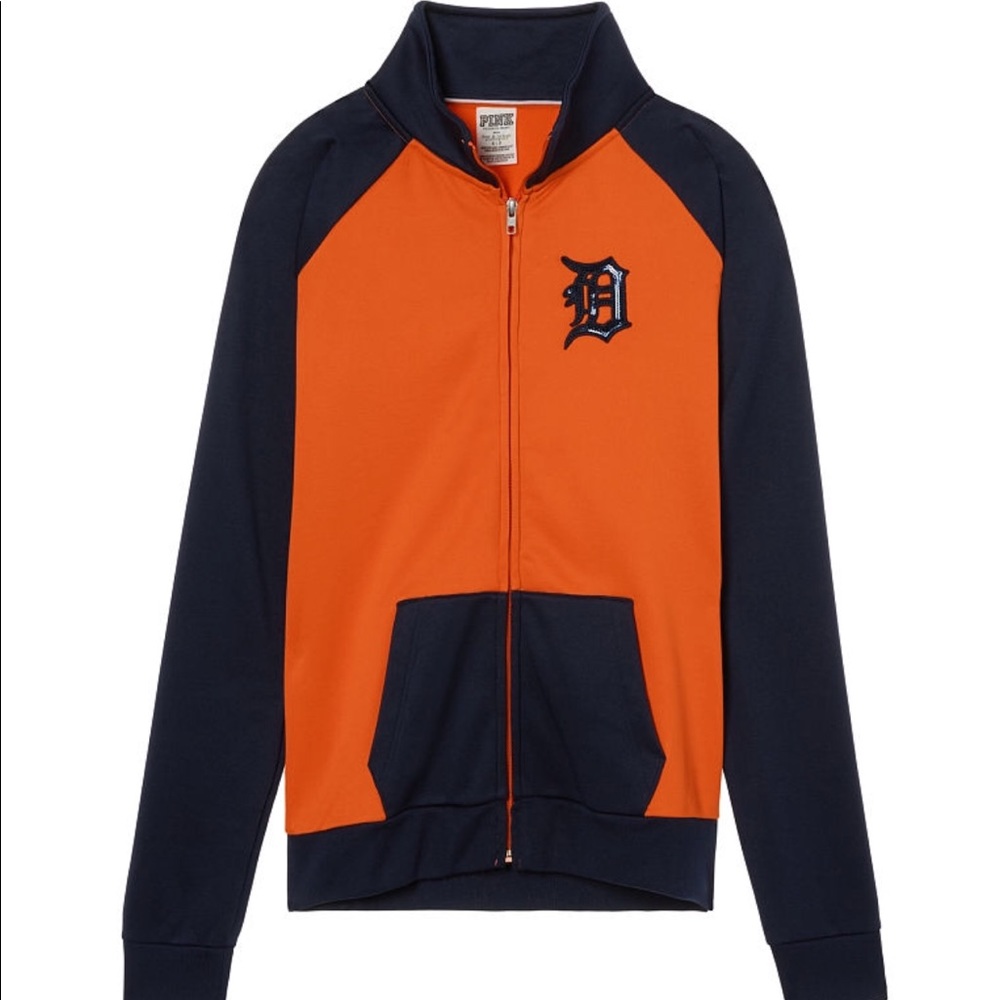 NWOT PINK Detroit Tigers Jacket