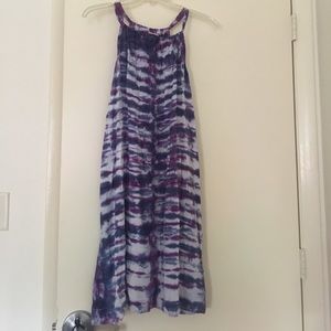 Hand tie dye boho sun dress ✌🏽