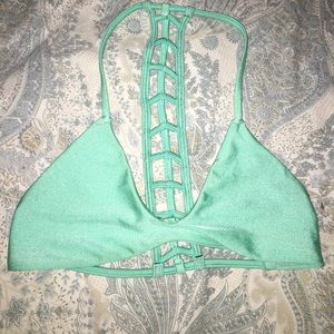 Stone fox swim top