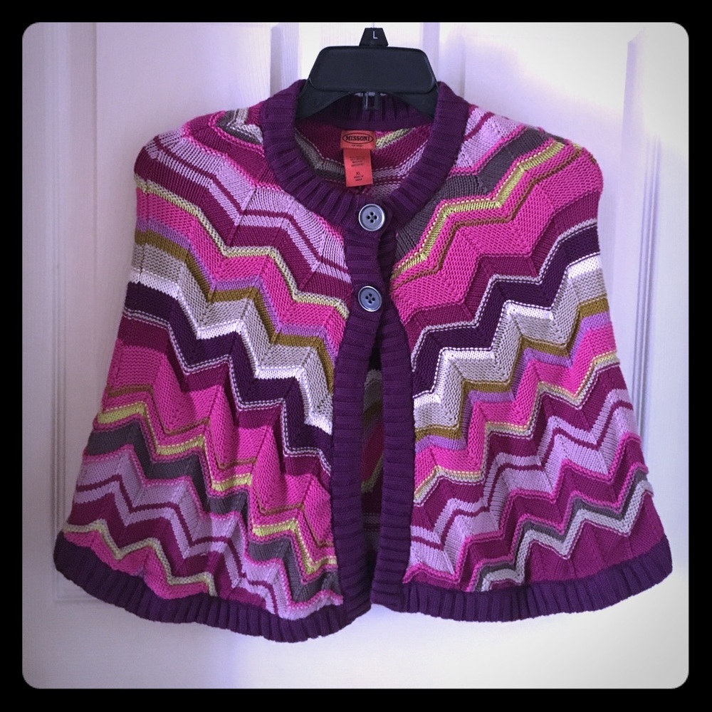 Missoni knit cape - Girls XLarge