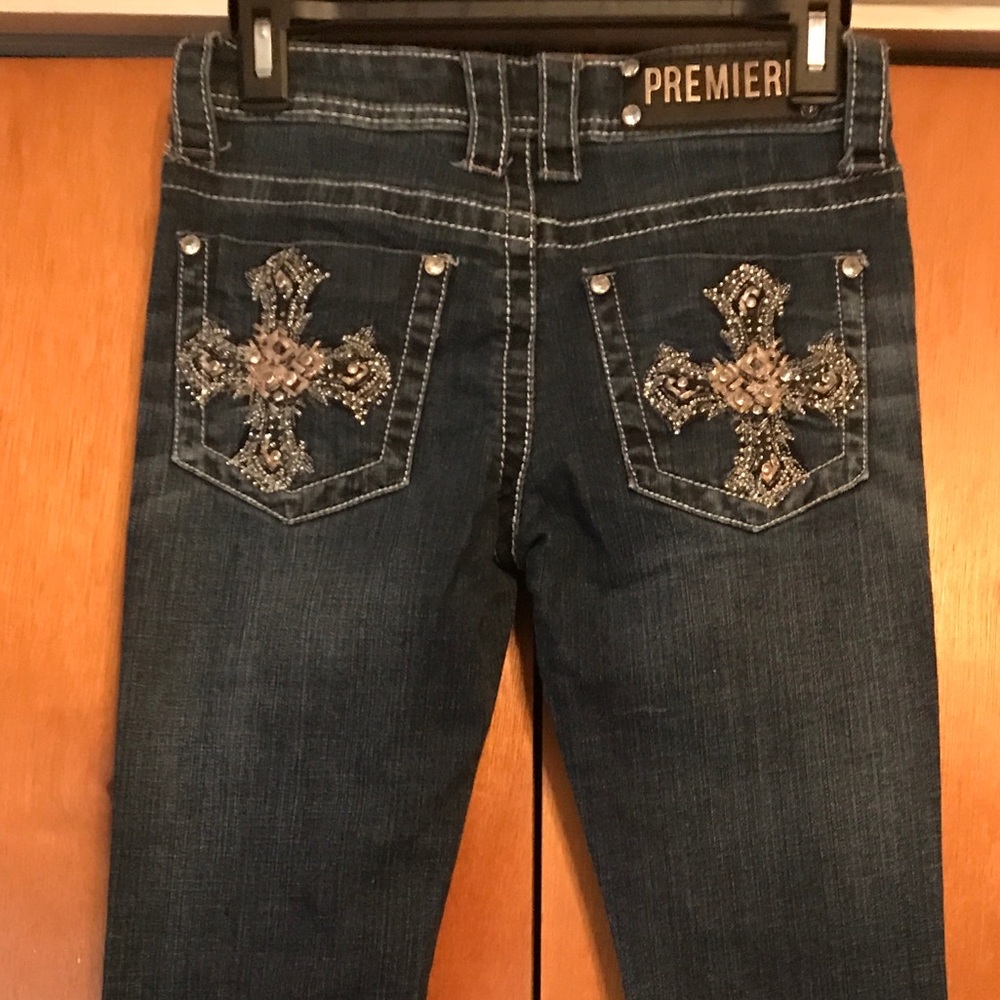 EUC WORN ONE TIME Boot cut jeans